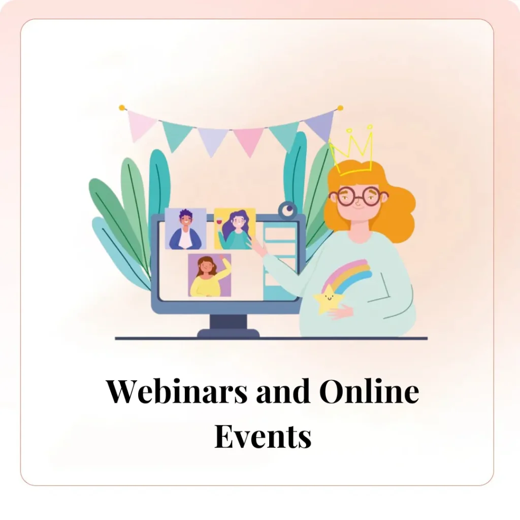 Webinars and Online Events