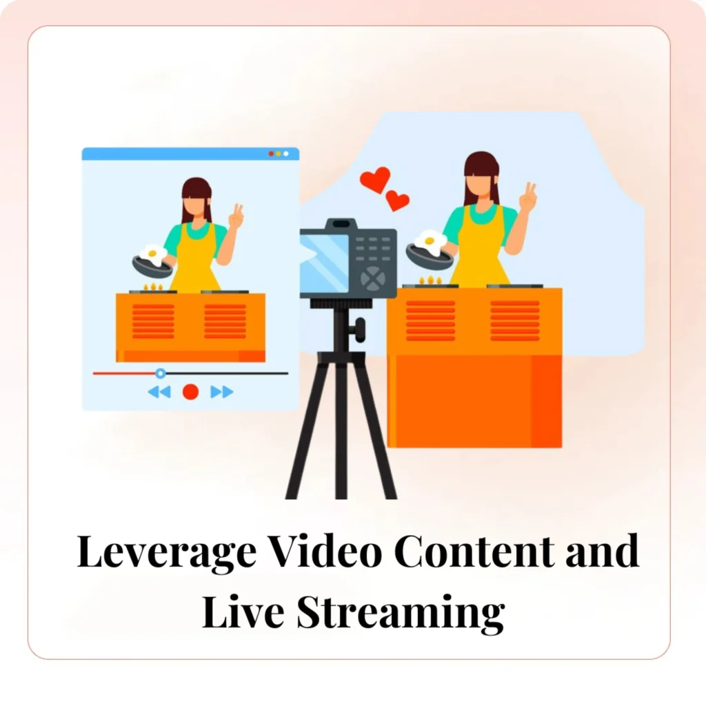 Leverage Video Content and Live Streaming