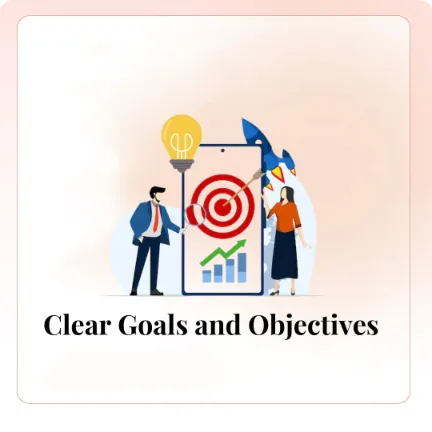 Clear Goals and objectives