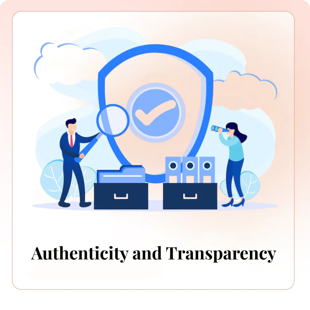 Authenticity and Transparency